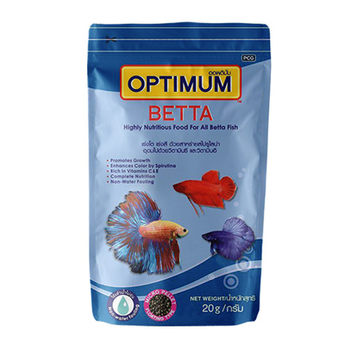 optimum betta fish food